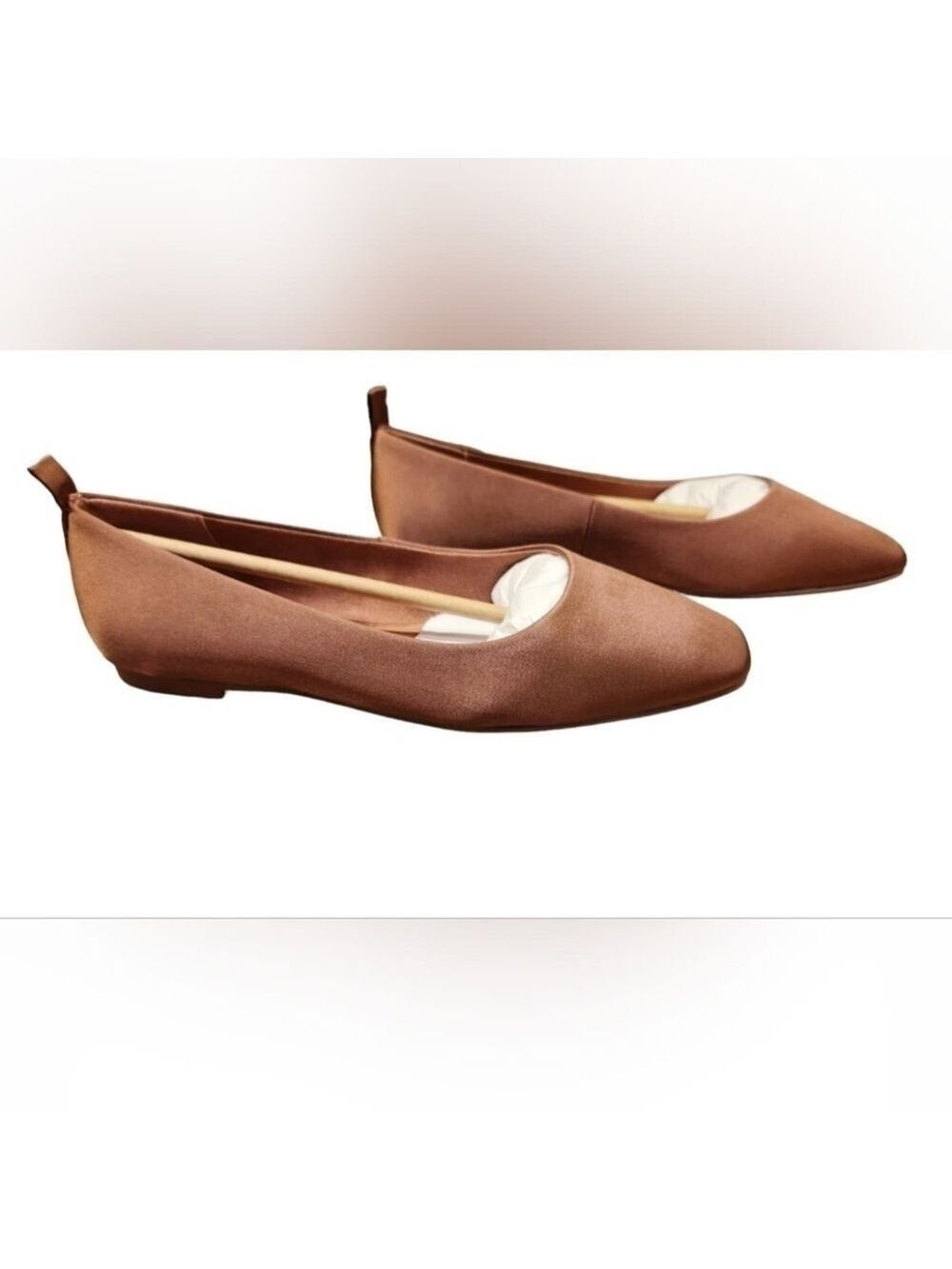 Open Edit Tan Mocha Flats , Size 6, New With Box